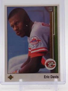 1989 Upper Deck #410 Eric Davis - Picture 1 of 2