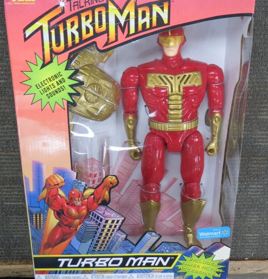 Funko Jingle All The Way 13.5” Talking TURBO MAN Figure Funko Jingle All The Way 13.5” Talking TURBO MAN Figure