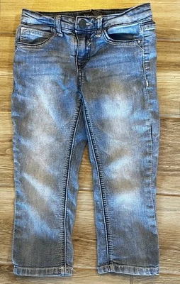 Pantalones de mezclilla VIGOSS para niños pequeños talla 6 pierna recta - cintura ajustable Foto 1 de 4