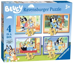 Ravensburger - Puzzle: Bluey, Puzzles Niños 3 Años o Más, Rompecabezas, 4 Puzzle - Imagen 1 de 10