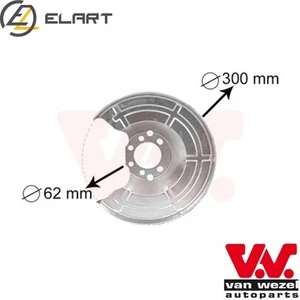 SPLASH PANEL BRAKE DISC 3745371 FOR OPEL MERIVA/MPV ASTRA/G/Hatchback/Van/GTC - Picture 1 of 6