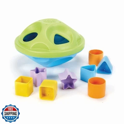 Green Toys Shape Sorter for 6 months +, Green/Blue - Image 1 of 4