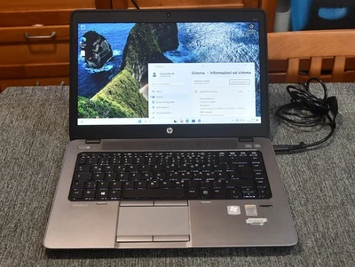 pc computer portatile notebook HP Elitebook 840 14 WEBCAM WINDOWS 11 8 GB HD+ - Immagine 1 di 4