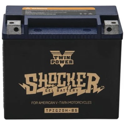 Twin Power Shocker® Gel YTX20H Battery TPZG20H-BS Foto 1 de 3