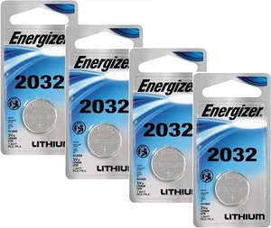 Energizer Watch/Electronic Batteries, 3 Volts, 2032, 4 Pack - Picture 1 of 2