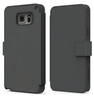 PUREGEAR BLACK FOLIO WALLET CASE CARD SLOT STAND FOR SAMSUNG GALAXY NOTE 5 - Image 1 of 2