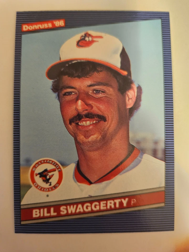 1986 DONRUSS BILL SWAGGERTY #594 NM - Image 1 of 1