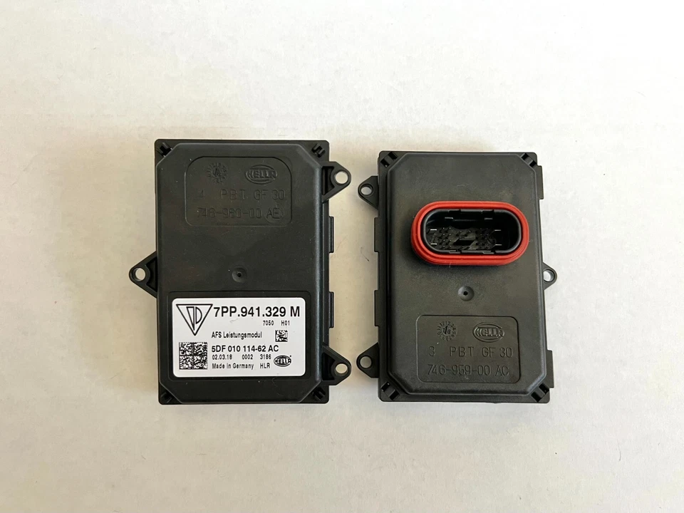 2x Nuevo OEM 15-19 Porsche Macan Faro AFS Módulo Unidad de Control Set 7PP941329M Foto 1 de 1