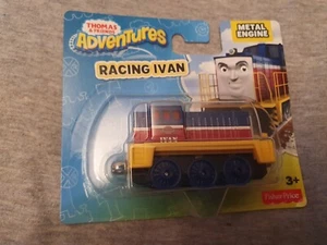 FISHER PRICE METAL THOMAS AND FRIENDS NEW ON CARD RACING IVAN - Picture 1 of 1
