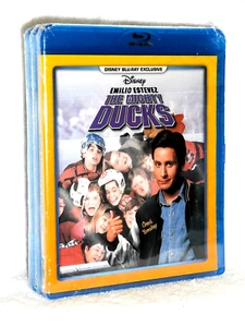 The Mighty Ducks Trilogy (Blu-ray, 3-Disc, 2020) Emilio Estevez hockey DISNEY - Picture 1 of 12