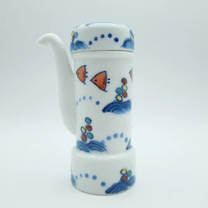 Sauce dispenser Japanese pottery Hand-drawn Chidori 80ml Soy Sauce - Bild 1 von 7