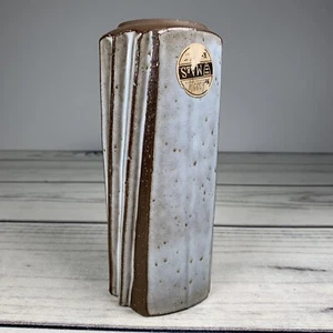 Vaso / portacandele Michael Andersen Bornholm Danimarca. Gres metà secolo - Foto 1 di 10