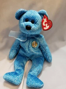 TY Beanie Baby - CLASSY the Bear (People's Beanie) (8.5 inch) - Picture 1 of 6