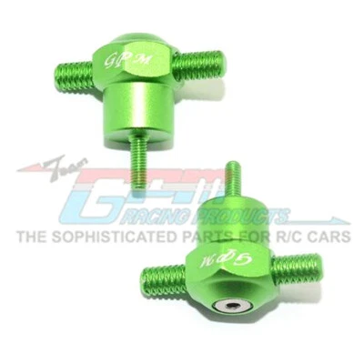GPM Racing Aluminum Spare Tire Locking Green : Unlimited Desert Racer - Image 1 of 4