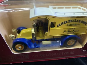 1984 Matchbox Models Of Yesteryear Y-25 (1910) Renault Type AG 1:38 W/OGP *NICE - Picture 1 of 13
