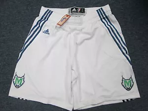 ADIDAS AUTHENTIC WNBA MINNESOTA LYNX REVOLUTION 30 HOME GAME SHORTS SIZE L - Picture 1 of 3