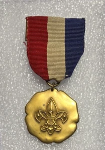 General Use Gold 1919-1928 Standard Emblem Co. Contest Medal Boy Scouts CG - Picture 1 of 2