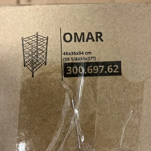 IKEA OMAR Shelf Unit 18-1/8x14x37” 300.697.62 - Picture 1 of 2