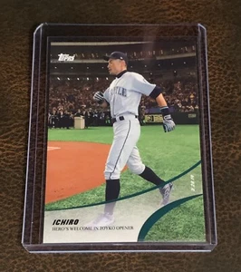 2019 TOPPS ON DEMAND ICHIRO LEGACY SERIES #9 ICHIRO HERO’S WELCOME TO TOYKO - Picture 1 of 2