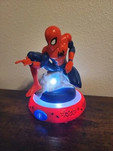 Marvel Spiderman Battery Operated Nightlight Works 2021 Lights Up 9" tall CLEAN - Picture 1 of 5
