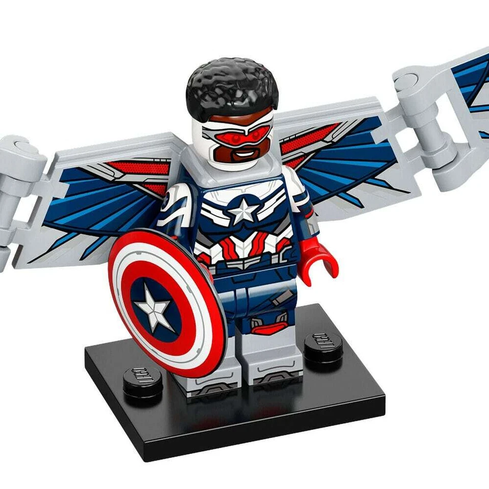 FIGURINE MINIFIGURE LEGO SERIE MARVEL STUDIOS 71031 N°5 CAPTAIN AMERICA NEUF