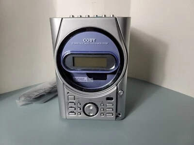 COBY CX-CD410 Mini CD Home Stereo System with Digital AM/FM Tuner -For Parts - Image 1 of 4