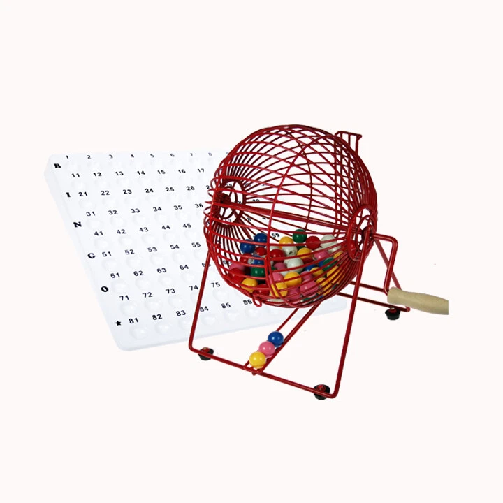 Professional Bingo Cage, 22mm Balls & Checkboard - Image 1 of 1