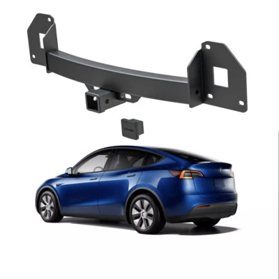 For 2020-2024 Tesla Model Y Trailer Hitch 2 Inch Receiver Rear Towing Hitches  - Image 1 of 4