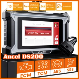 ANCEL DS200 Car Auto OBD2 Full System Bidirectional Diagnostic Scanner Tablet  - Picture 1 of 15