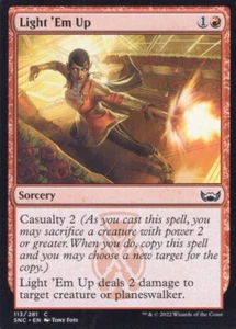 LIGHT 'EM UP 113/281 CALLES DE NUEVA CAPENNA MTG MAGIC CASI NUEVO (yourdeckbuilder - Imagen 1 de 1