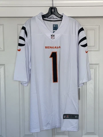 Brand New Cincinnati Bengals Ja’Marr Chase Jersey With Tags - Size Men’s XXL Cover