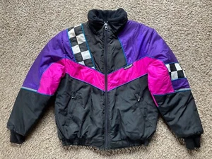 Nueva Chaqueta De Colección Joe Rocket Forrada con Edredón Esquí Moto de Nieve Cremallera Completa - Mediana - Imagen 1 de 7