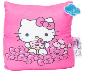 🔥Sanrio Travel Cloud Throw Pillow 13in Hello Kitty EASTER PILLOW BNWT🔥 - Picture 1 of 4
