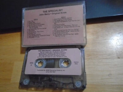 RARE PROMO Specialist CASSETTE TAPE film score soundtrack JOHN BARRY stallone 94 - Image 1 of 2