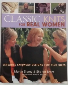 Classic Knits for Real Women : Versatile Knitwear Designs for Plus Sizes 2005 PB - Picture 1 of 12