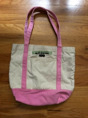 BNP Paribas Showdown for The Billie Jean King Cup HBO Tote Bag Cover