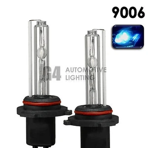 2X NEW HID XENON HB4 9006 Headlight/Fog Light Bulbs AC 35W 8000K Iceberg Blue - Picture 1 of 12