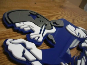 VAQUEROS de colección PERSONALIZADO 3D SIGNO ARTE hombre cueva fútbol americano NUEVO estadio clásico - Imagen 1 de 12