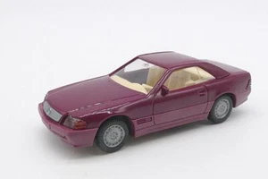 B009.1 WIKING TURISMOS MB Mercedes-Benz 500 SL Coupé Roadster rojo NUEVO - Imagen 1 de 4