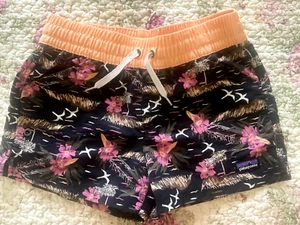 Patagonia Girls Swimwear Board Shorts  Swim Shorts Sz. Large - Picture 1 of 4
