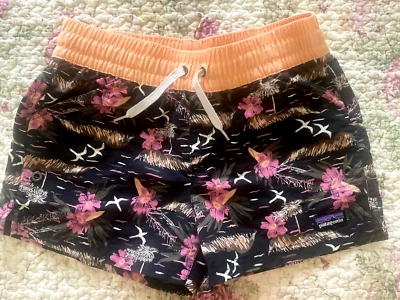 Patagonia Niñas Traje de Baño Board Shorts Pantalones Cortos de Natación Talla. Grande Foto 1 de 4
