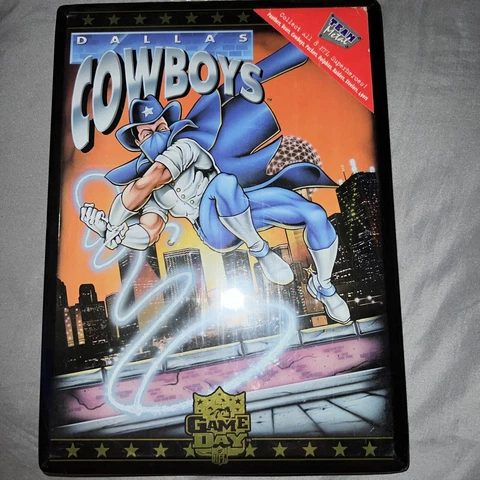 Dallas Cowboys - Metal Superhero Sign/Poster - NFL Game Day - New/Sealed (b1) Cover