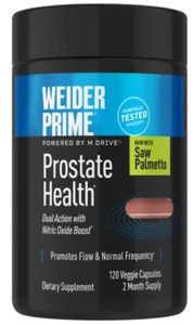 Weider Prime Prostata Gesundheit, gesunde Prostata Unterstützung für Männer, 120 Kapseln - Bild 1 von 4
