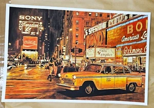 Taxista - Nueva York por Keith Oelschlager - No impresión Mondo - WYSIWYG - Imagen 1 de 1