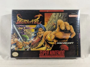 Super Nintendo SNES Breath of Fire 1994 CIB Poster Tested Cleaned Free Shipping - Picture 1 of 19