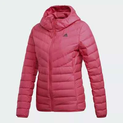 Adidas Varilite 3-Stripes Down Jacket - Womens Hooded Winter Coat - Size S - New - Image 1 of 4