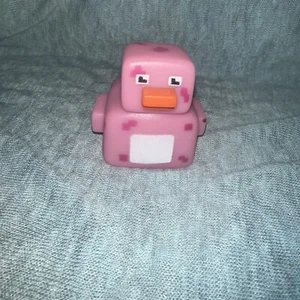 Minecraft Rubber Ducky Pink 2” Pato, Hogar, Oficina, Jeep Ducking - Imagen 1 de 5