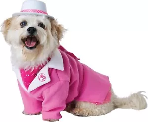 Abito da giorno a notte Barbie rosa ImPAWsters costume da gatto Halloween cane da compagnia - Foto 1 di 8