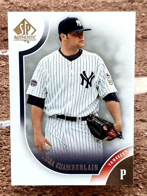 2009 SP Authentic Joba Chamberlain #62 - Image 1 of 2