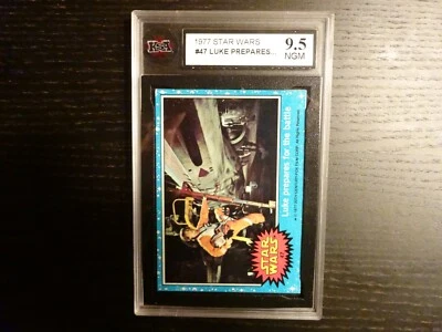 1977 STAR WARS #47 Luke Prepares For The Battle KSA 9.5 (PSA 10/APR $1000) GEM💎 - Image 1 of 3